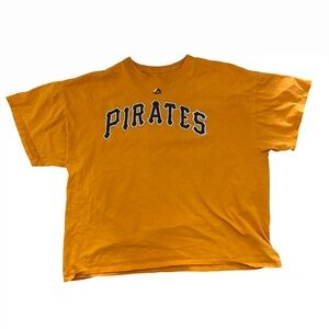 Majestic Pittsburgh Pirates Roberto Clemente Shirt-Jersey